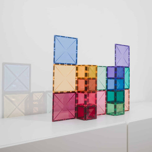CONNETIX - 40 Piece Pastel Square Pack